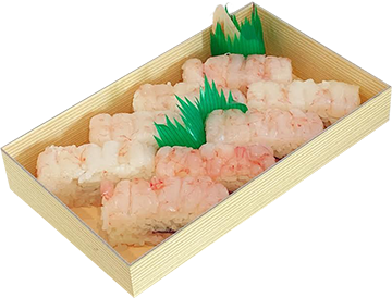 甘海老の押し寿司